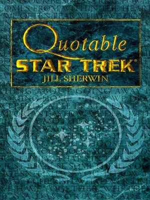 cover image of Quotable Star Trek